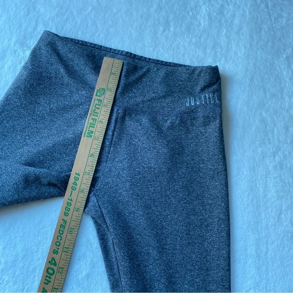 Justice‎ Active Leggings Gray Full length size 12 Kids